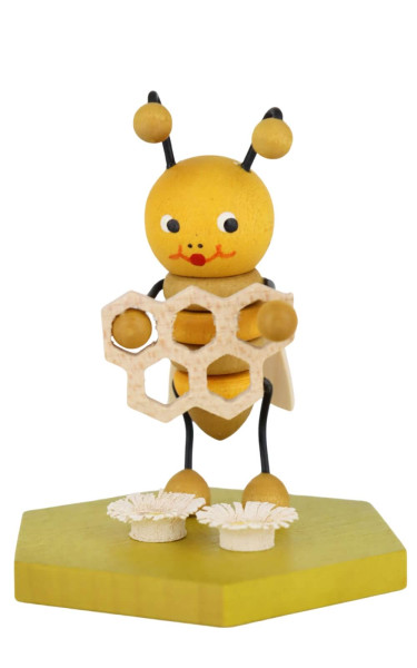 German Spring Figurin Bee with honeycomb_1