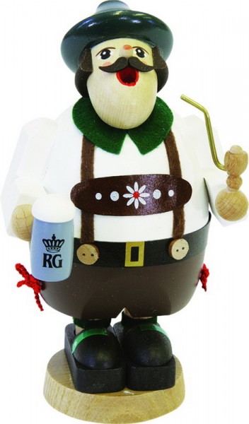 Smoking man Bayer, 17 cm by Richard Glässer