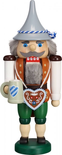 Nussknacker Festbayer, 27 cm von Seiffener Volkskunst eG