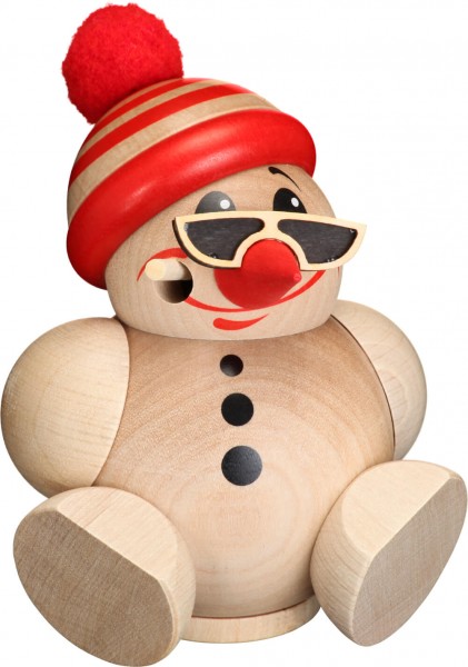 Smoking man - ball smoking man Cool-Man with cap by Seiffener Volkskunst eG