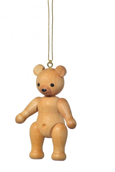Christmas tree decoration Teddy, standing, 8 cm by KWO