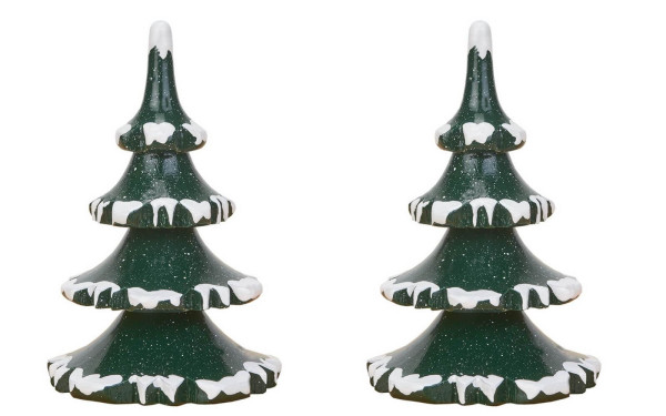 Winterkinder 2er Set Winterbaum, 8 cm von Hubrig Volkskunst