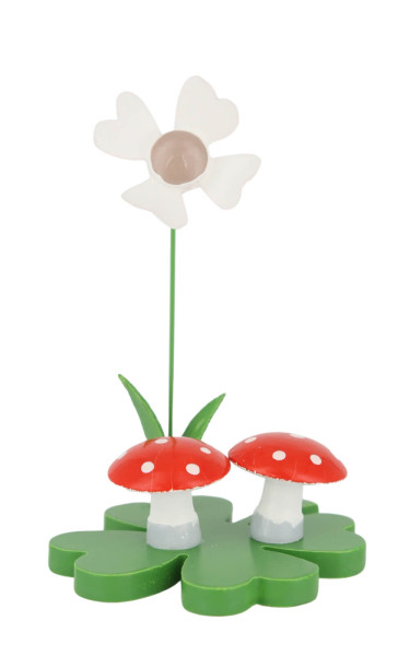 Miniature lucky charm toadstool, 7 cm, colored by Ralf Zenker_1