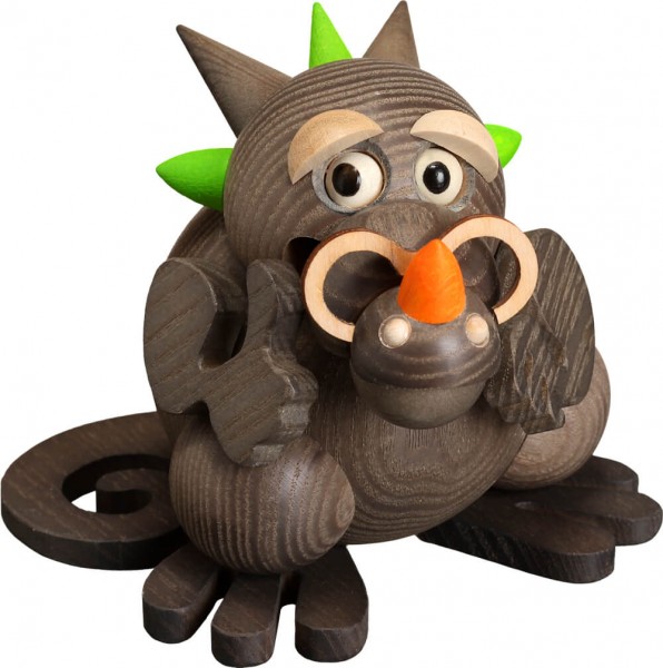 Räuchermännchen Drache Opa von Seiffener Volkskunst eG