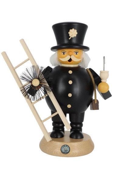 Smoking man chimney sweep, 19 cm by Müller Kleinkunst_1